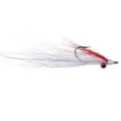 Surf Clouser Red/White 06 - Your Premium Fishing Gear Store Rods Lines Baits Accessories* Fly Fishing