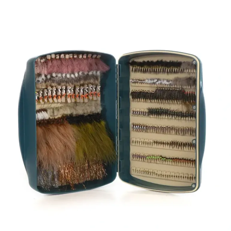 Tacky Pescador Fly Box X-Large Baja Blue - Your Premium Fishing Gear Store Rods Lines Baits Accessories* Bait