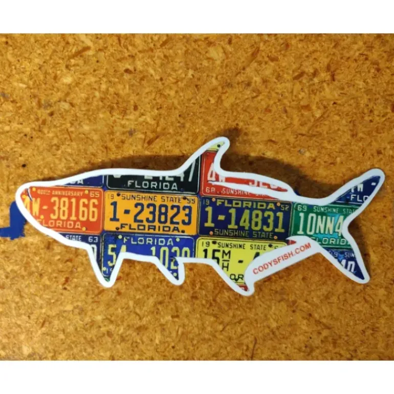 Tarpon License Plate Sticker - Your Premium Fishing Gear Store Rods Lines Baits Accessories* Shop All
