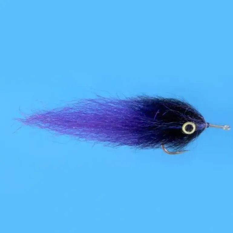 Tarpon Streamer - Black/Purple - Your Premium Fishing Gear Store Rods Lines Baits Accessories* Shop All