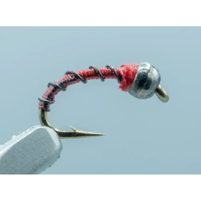 TB Midge BLK/RED #18 - Your Premium Fishing Gear Store Rods Lines Baits Accessories* Shop All