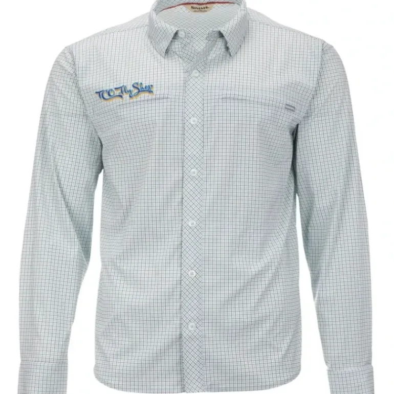 TCO / Simms Stone Cold Long Sleeve Logo Shirt - Your Premium Fishing Gear Store Rods Lines Baits Accessories* Shop All