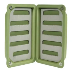 TCO Fly Box - Large olive green EVA fly box - Your Premium Fishing Gear Store Rods Lines Baits Accessories* Fly Fishing