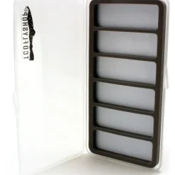 TCO Fly Box - Slim box Tall 6 Compartment - Your Premium Fishing Gear Store Rods Lines Baits Accessories^ Outlet