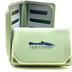 TCO Fly Box - Standard olive green EVA fly box - Your Premium Fishing Gear Store Rods Lines Baits Accessories^ Flash Sale
