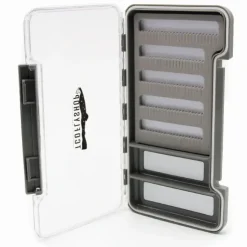 TCO Fly Box - Waterproof Thin box foam/2 compartment - Your Premium Fishing Gear Store Rods Lines Baits Accessories^ Fashion