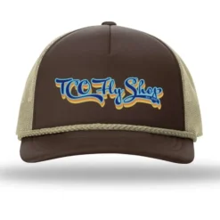 TCO Fly Shop Hat Low Pro Foam Trucker - Retro Logo - Your Premium Fishing Gear Store Rods Lines Baits Accessories^ Discount