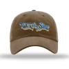 TCO Fly Shop Hat Retro Logo - Garment Washed Twill Driftwood - Your Premium Fishing Gear Store Rods Lines Baits Accessories^ New