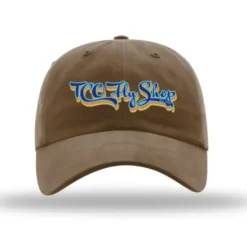 TCO Fly Shop Hat Retro Logo - Garment Washed Twill Driftwood - Your Premium Fishing Gear Store Rods Lines Baits Accessories^ New