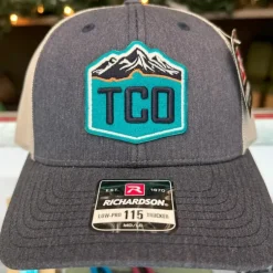 TCO Fly Shop Hat Trucker - 3D Crest Logo - Your Premium Fishing Gear Store Rods Lines Baits Accessories^ Online