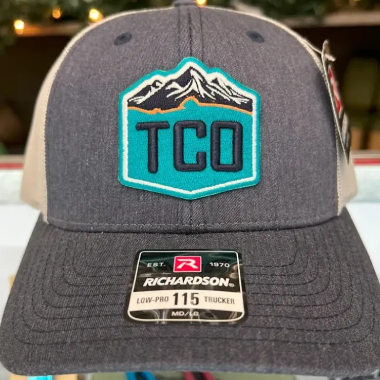 TCO Fly Shop Hat Trucker - 3D Crest Logo - Your Premium Fishing Gear Store Rods Lines Baits Accessories^ Online