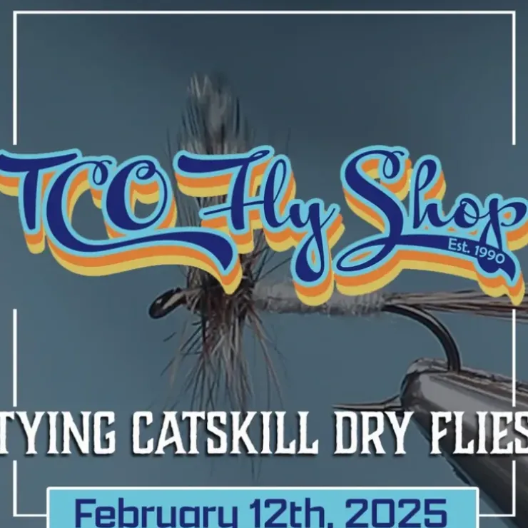 TCO Fly Tying Class: Catskill Dry Flies with Sam Reibman - Your Premium Fishing Gear Store Rods Lines Baits Accessories^ Store