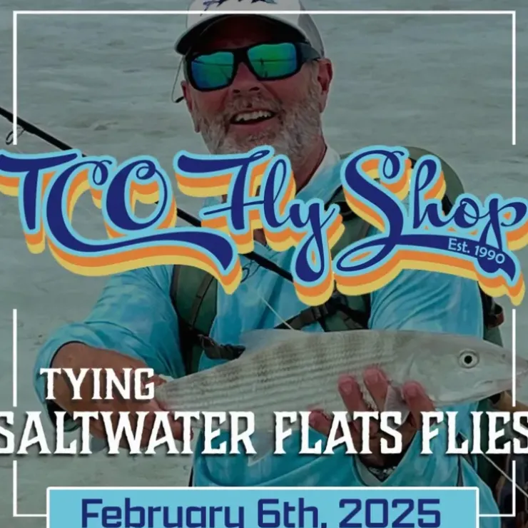 TCO Fly Tying Class: Saltwater Flats Flies with Bob Palmer - Your Premium Fishing Gear Store Rods Lines Baits Accessories^ Cheap