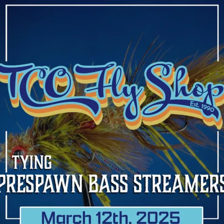 TCO Fly Tying Class: Tying Prespawn Bass Streamers with Mike Rosa - Your Premium Fishing Gear Store Rods Lines Baits Accessories^ Fashion