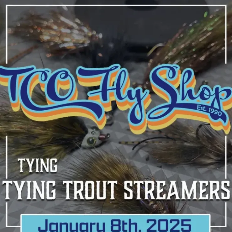 TCO Fly Tying Class: Tying Trout Streamers with Sam Reibman - Your Premium Fishing Gear Store Rods Lines Baits Accessories^ Discount