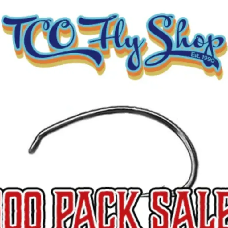 TCO Fly Tying Hooks 100 Pack - SALE - Your Premium Fishing Gear Store Rods Lines Baits Accessories^ Fashion