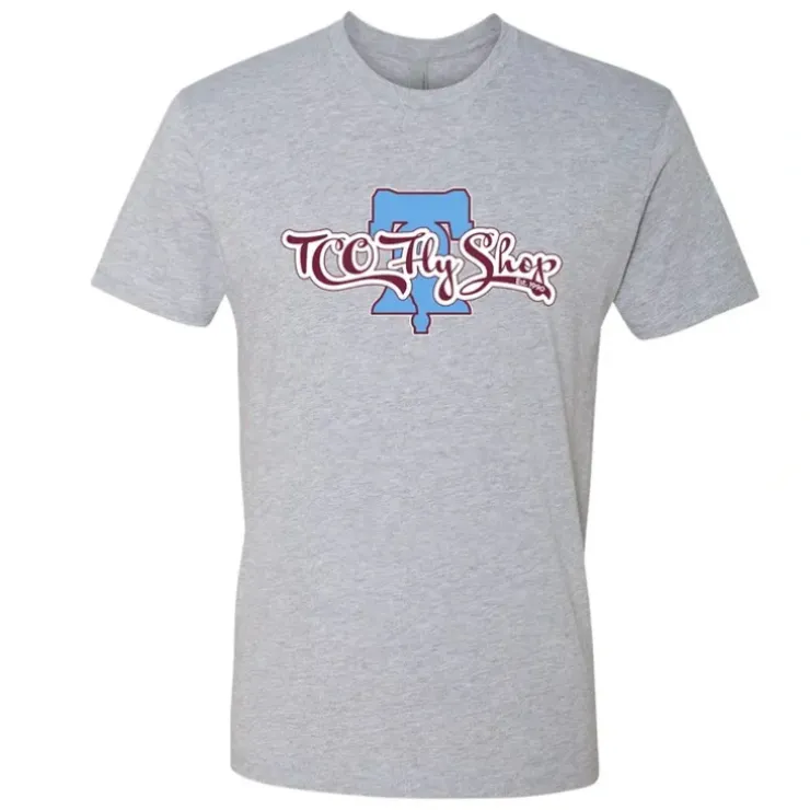 TCO Logo T-Shirt - Retro Phillies Tee - Your Premium Fishing Gear Store Rods Lines Baits Accessories^ Discount