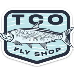 TCO Sticker Tarpon Crest - Your Premium Fishing Gear Store Rods Lines Baits Accessories^ New