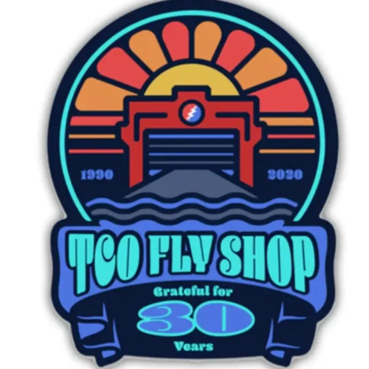TCO Sticker - 30th Anniversary - Your Premium Fishing Gear Store Rods Lines Baits Accessories^ Best Sale
