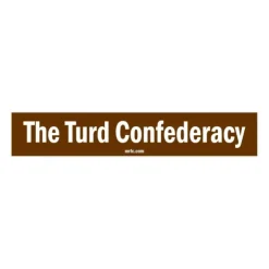 The Turd Confederacy Sticker - Your Premium Fishing Gear Store Rods Lines Baits Accessories^ Outlet