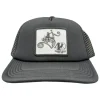 40th Logo Laguna Trucker Hat Black w/ Abby Paffrath Trout Rodeo Logo - Your Premium Fishing Gear Store Rods Lines Baits Accessories^ Flash Sale