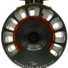Tibor Signature Series Reel 7-8 Custom Frost Black with Orange Hub - Your Premium Fishing Gear Store Rods Lines Baits Accessories^ Clearance
