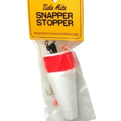 Tide Rite Weighted Foam Snapper Popper with Tube Hook - Your Premium Fishing Gear Store Rods Lines Baits Accessories^ Shop