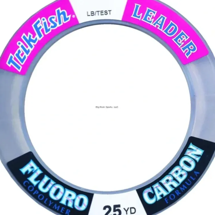 Trik Fish Fluorocarbon Leader Wrist Spool 25yd Clear - Your Premium Fishing Gear Store Rods Lines Baits Accessories^ Flash Sale