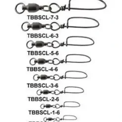 Tsunami Ball Bearing Snap Swivel with Coastlock - Your Premium Fishing Gear Store Rods Lines Baits Accessories^ Best Sale