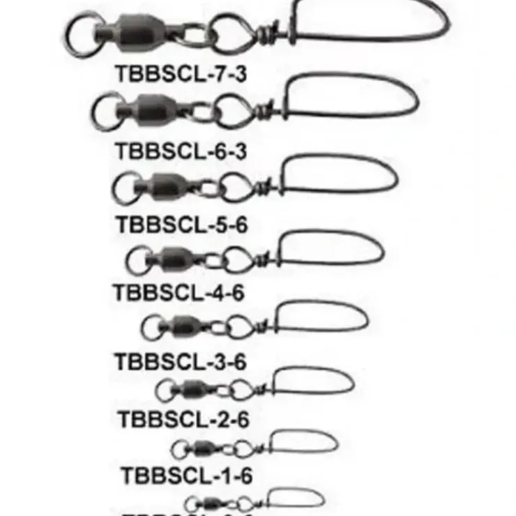 Tsunami Ball Bearing Snap Swivel with Coastlock - Your Premium Fishing Gear Store Rods Lines Baits Accessories^ Best Sale