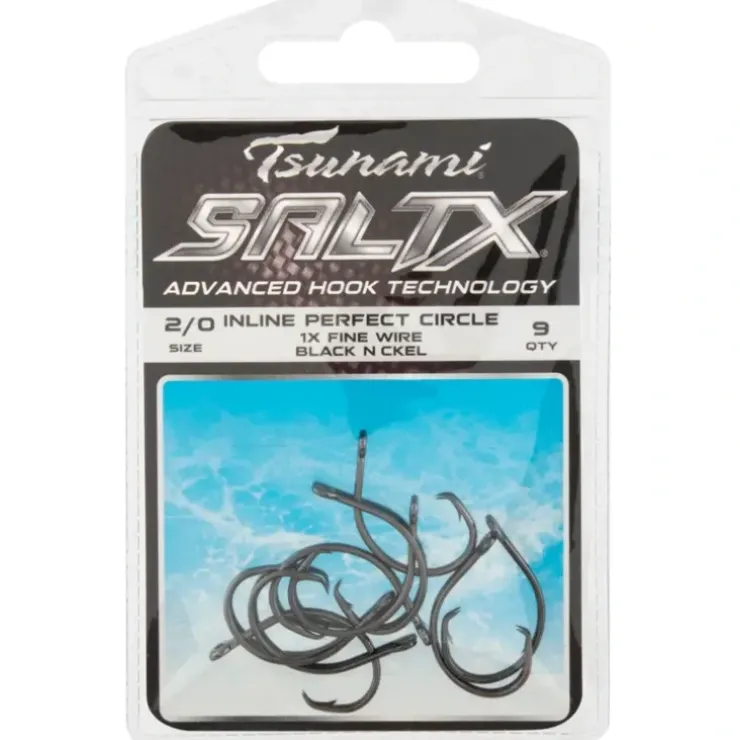 Tsunami SaltX Inline Perfect Circle Hook - Your Premium Fishing Gear Store Rods Lines Baits Accessories^ Sale