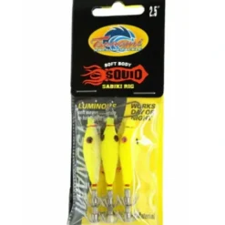 Tsunami Soft Body Squid Sabiki Rig - Your Premium Fishing Gear Store Rods Lines Baits Accessories^ Hot