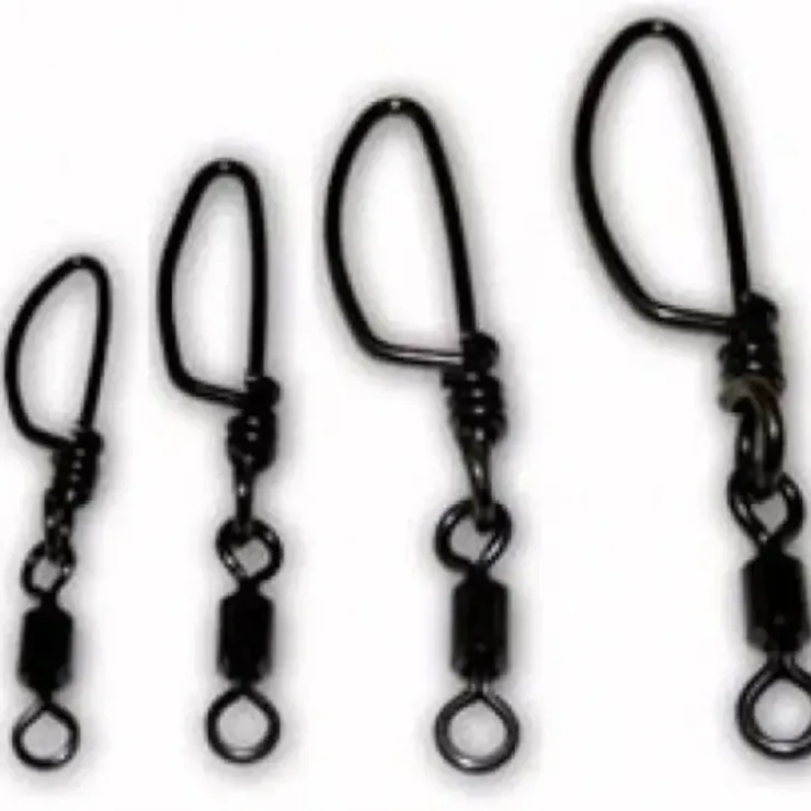 Tsunami Stainless Rolling Snap Swivel with Touranment Snap TS-SSROS - Your Premium Fishing Gear Store Rods Lines Baits Accessories^ Clearance