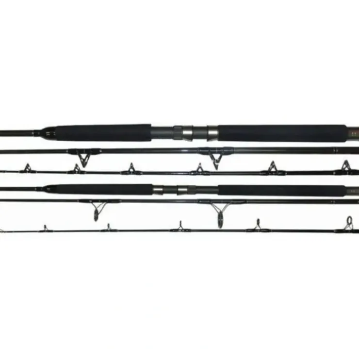 Tsunami Trophy 3pc Travel Rod Saltwater Spinning Striper Boat 7' TSTBS-703H - Your Premium Fishing Gear Store Rods Lines Baits Accessories^ Outlet