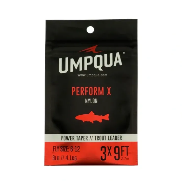 Umpqua Perform X Power Taper Trout Leader 7.5' - Your Premium Fishing Gear Store Rods Lines Baits Accessories^ Clearance