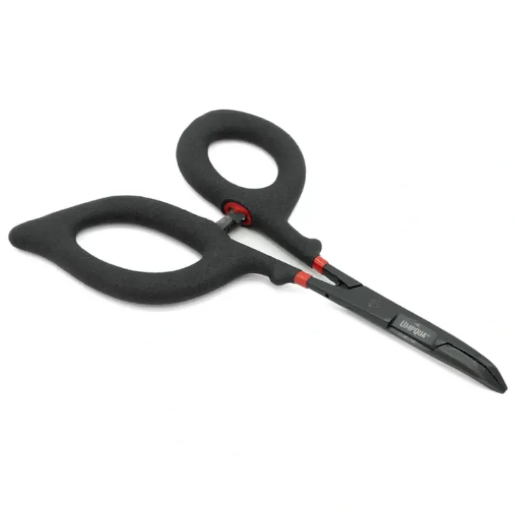 Umpqua Rivergrip Precision Series Scissor/Forcep 6" Curved Black - Your Premium Fishing Gear Store Rods Lines Baits Accessories^ Shop