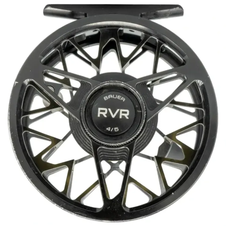USED Bauer RVR Fly Reel Black & Gold 4/5 - Your Premium Fishing Gear Store Rods Lines Baits Accessories^ Hot