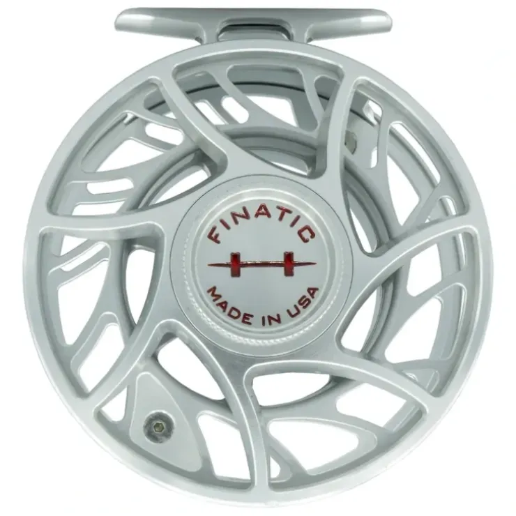 USED Hatch Finatic 7 Plus Clear/Red Fly Reel - Your Premium Fishing Gear Store Rods Lines Baits Accessories^ Hot