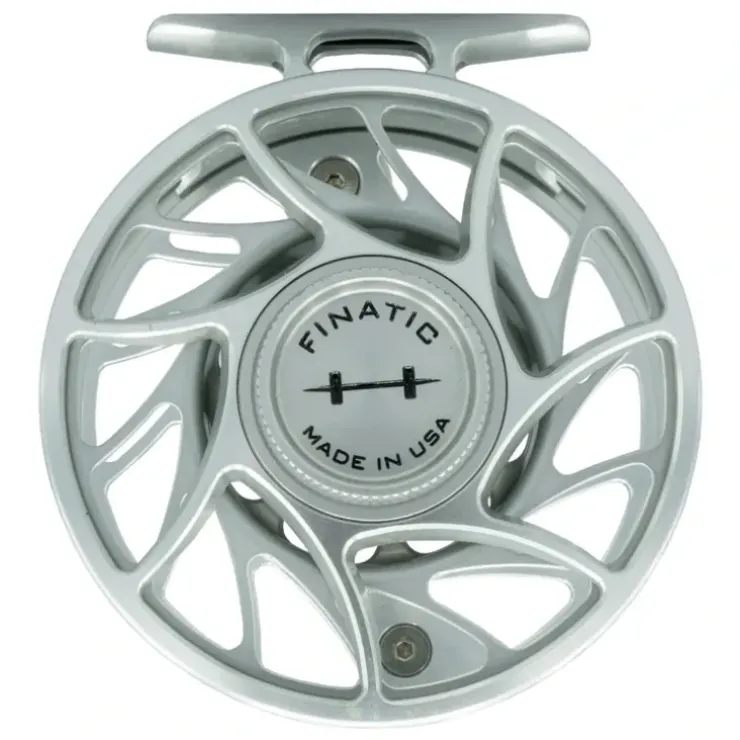 USED Hatch Finatic 4 Plus Clear/Black Fly Reel - Your Premium Fishing Gear Store Rods Lines Baits Accessories^ Cheap