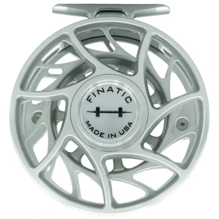 USED Hatch Finatic 7 Plus Clear/Black Fly Reel - Your Premium Fishing Gear Store Rods Lines Baits Accessories^ Fashion