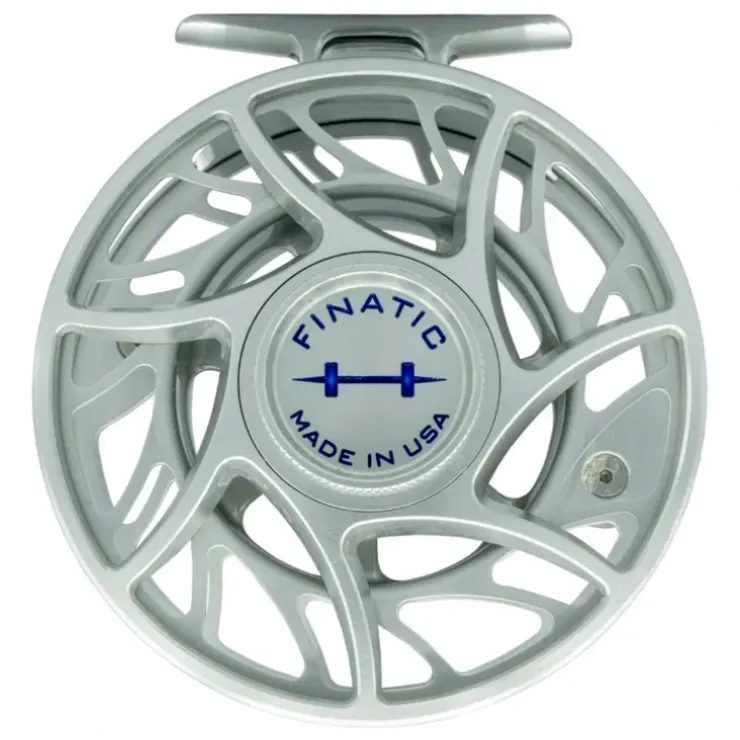 USED Hatch Finatic 7 Plus Clear Blue Fly Reel - Your Premium Fishing Gear Store Rods Lines Baits Accessories^ Best Sale