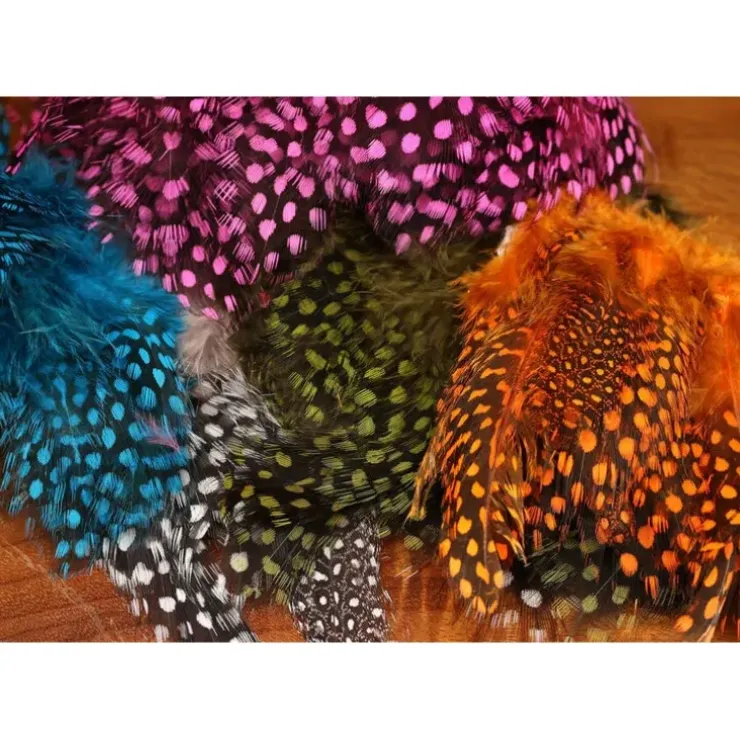 UV Large Dot Guinea Hackle - Your Premium Fishing Gear Store Rods Lines Baits Accessories^ New