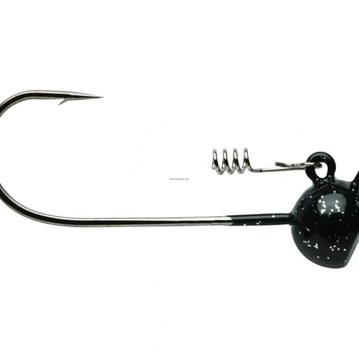 VMC Stand Up Shaky Head Jig, 1/4 oz, #3/0 Hook, Black, 4pk - Your Premium Fishing Gear Store Rods Lines Baits Accessories^ Fashion