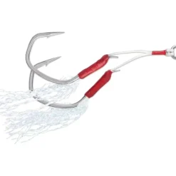 VMC TechSet Tandem Assist Hooks, Tin, #3/0, 200 lb, 3 - Your Premium Fishing Gear Store Rods Lines Baits Accessories^ Outlet