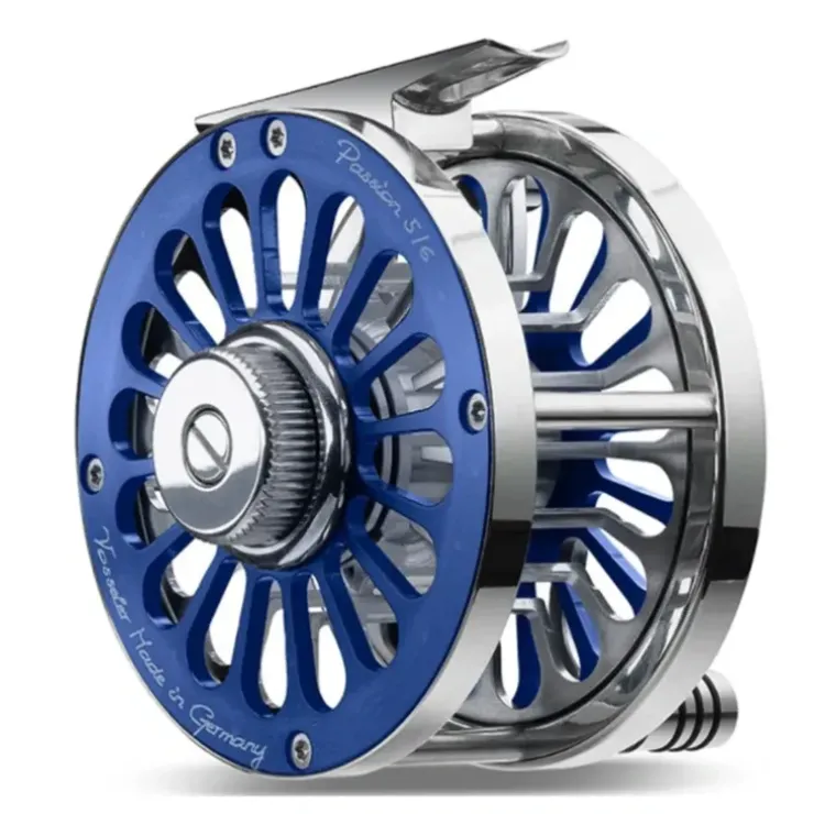 Vosseler Passion Aluminium Reel 3/4 Blue - Your Premium Fishing Gear Store Rods Lines Baits Accessories^ Shop