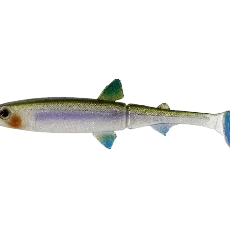 Westin HypoTeez Soft Jointed Paddle Tail Swimbait, 5" Smelt, 5pk - Your Premium Fishing Gear Store Rods Lines Baits Accessories^ Store