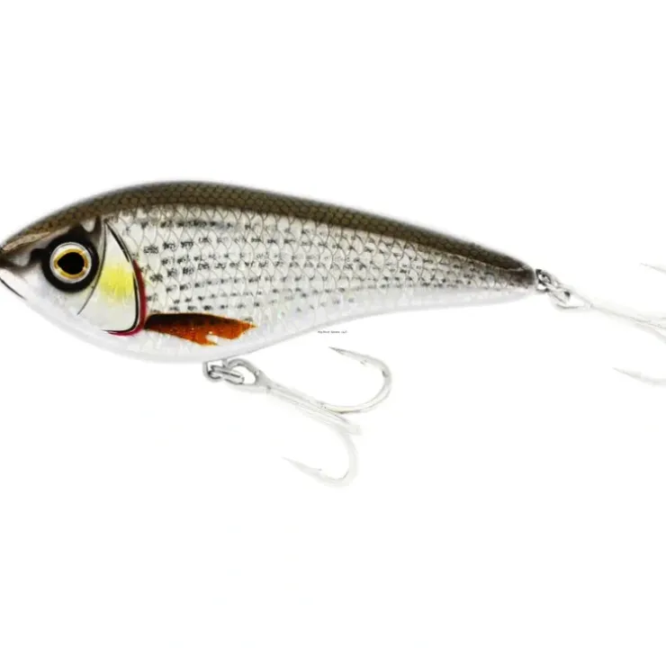 Westin Swim SW Glidebait 2 1/2" 5/16oz Suspending Black Mullet - Your Premium Fishing Gear Store Rods Lines Baits Accessories^ Cheap