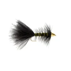 Woolly Bugger Black & Olive (TCH) - Your Premium Fishing Gear Store Rods Lines Baits Accessories^ Cheap