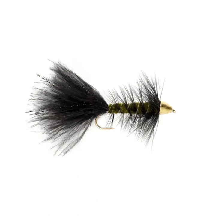 Woolly Bugger Black & Olive (TCH) - Your Premium Fishing Gear Store Rods Lines Baits Accessories^ Cheap