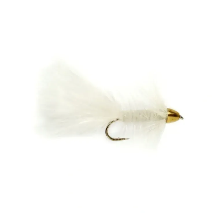 Woolly Bugger White Conehead - Your Premium Fishing Gear Store Rods Lines Baits Accessories^ Online